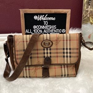 Vintage Burberry Crossbody Bag